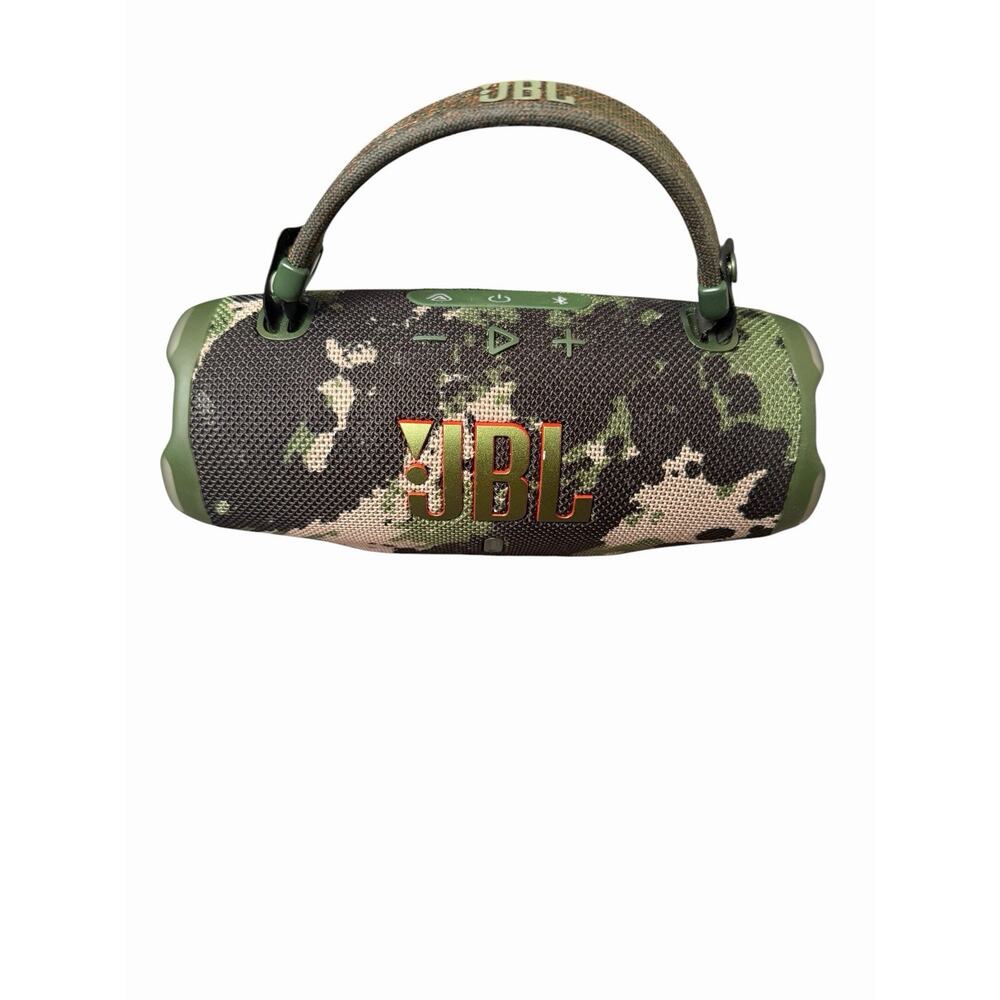 JBL Charge 5 Camouflage Bluetooth Waterproof Portable Speaker - Picture 3 of 8